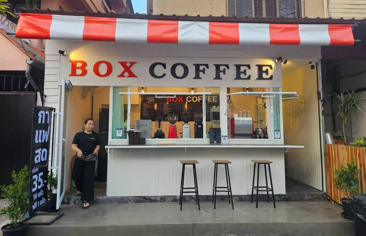 Box Coffee franchise